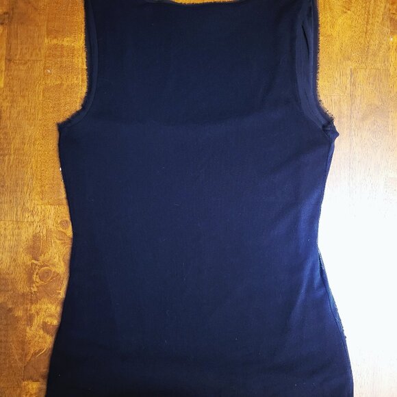 White House Black Market ~ Sz S ~ Sequin Sleeveless Blouse ~ Excellent Condition - Picture 8 of 10